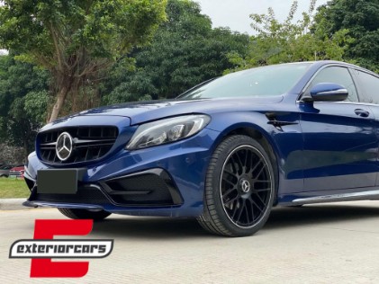 Prednji branik C63 AMG dizajn / Mercedes C-klasa W205 S205 A205 C205 (2014-2019) Limuzina T-Model Coupe Cabrio, FBMBW205CRL
