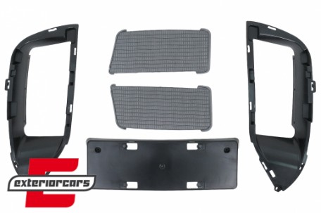 Prednji branik C63 AMG dizajn / Mercedes C-klasa W205 S205 A205 C205 Limuzina T-Model Coupe Cabrio (2014-2020), FBMBW205FAMGAP