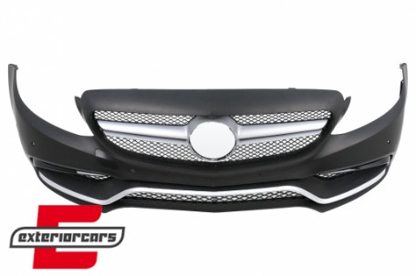 Prednji branik C63 AMG dizajn / Mercedes C-klasa W205 S205 C205 A205 (2014-2018) Limuzina T-Model Coupe Cabrio, FBMBW205AMG