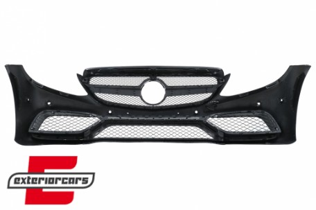 Prednji branik C63 AMG dizajn / Mercedes C-klasa W205 S205 C205 A205 (2014-2018) Limuzina T-Model Coupe Cabrio, FBMBW205AMG