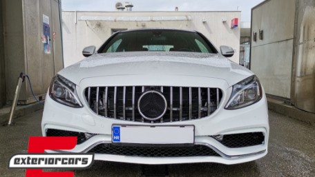 Prednji branik C63 AMG dizajn / Mercedes C-klasa W205 S205 C205 A205 (2014-2018) Limuzina T-Model Coupe Cabrio, FBMBW205AMG