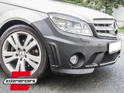Prednji branik C63 AMG dizajn (PDC) / Mercedes C-klasa W204 (2007-2010), COFBMBW204AMGP