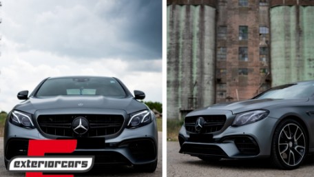 Prednji branik E63 AMG dizajn (Black Edition) / Mercedes E-klasa W213 S213 C238 A238 (2016-2019), ZPME25