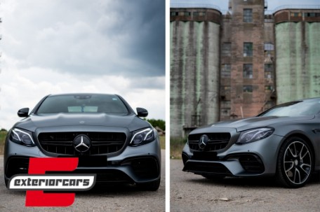 Prednji branik E63 AMG dizajn (Black Edition) / Mercedes E-klasa W213 S213 C238 A238 (2016-2019), ZPME25