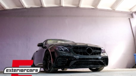 Prednji branik E63 AMG dizajn (Black Edition) / Mercedes E-klasa W213 S213 C238 A238 (2016-2019), ZPME25