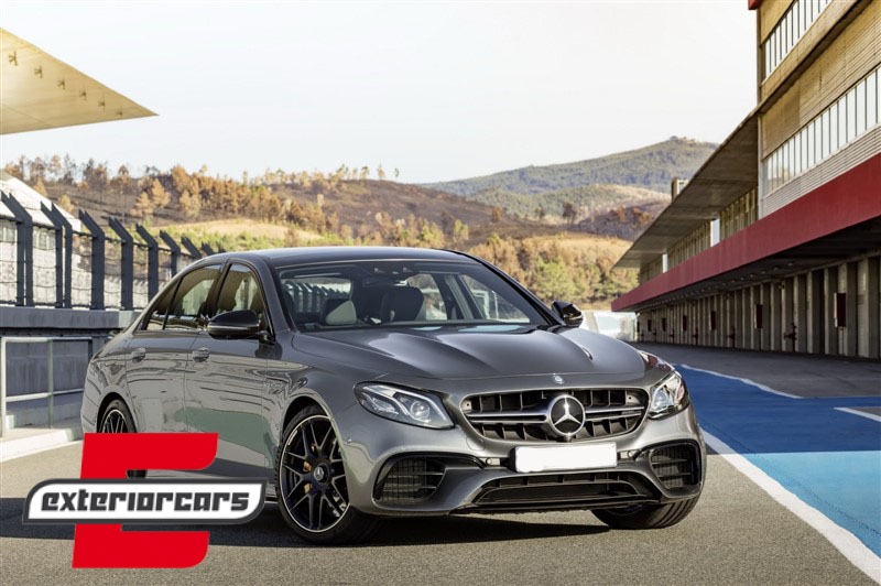 Prednji branik E63 AMG dizajn (Black Edition) / Mercedes E-klasa W213 S213 C238 A238 (2016-2019), ZPME25