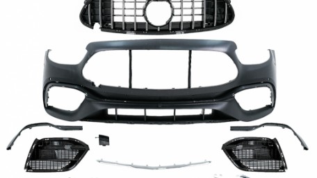 Prednji branik E63 AMG dizajn / Mercedes E-klasa W213 S213 C238 A238 Facelift (2020-2023), FBMBW213FAMG