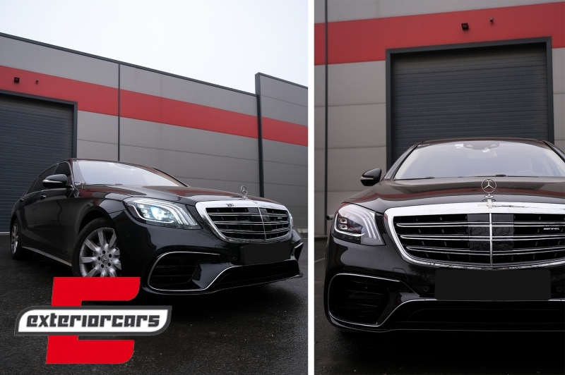 Prednji branik Facelift S63 AMG dizajn / Mercedes S-klasa W222 Facelift (2017-2020), FBMBW222AMGS63F