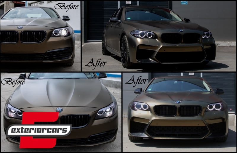 Prednji branik G30 M5 dizajn (PDC&SRA) / BMW serije 5 F10 F11 (2011-2017), FBBMF10M5PWG