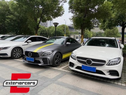 Prednji branik GT-R dizajn / Mercedes C-klasa W205 S205 A205 C205 (2014-2020), FBMBW205GTM