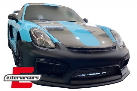 Prednji branik GT4 dizajn / Porsche 981 Cayman & Boxster (2012-2016), ZPPO04