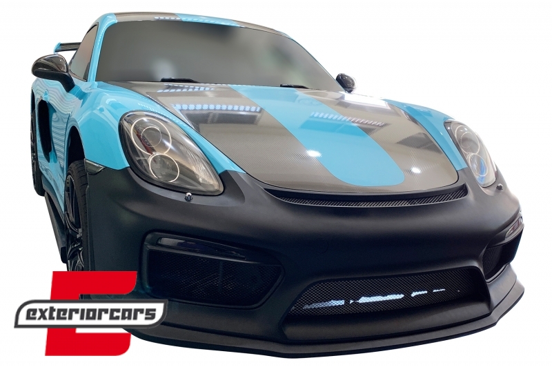 Prednji branik GT4 dizajn / Porsche 981 Cayman & Boxster (2012-2016), ZPPO04