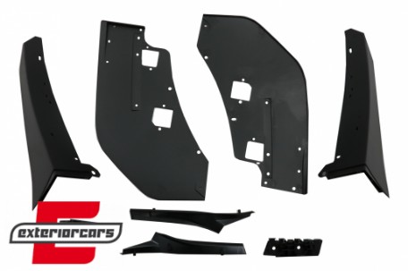 Prednji branik GT500 look / Ford Mustang Mk6 VI (2015-2017), FBFMUGT500