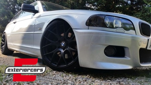 Prednji branik M3 dizajn & svjetla za maglu (chrome) / BMW serije 3 E46 (1998-2004), COFBBME46M3