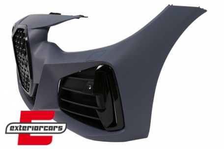 Prednji branik M4 dizajn (piano crna) / BMW serije 4 F32 F33 F36 (2013-2017) Coupe Cabrio Gran Coupe, FBBMF32M4NLB