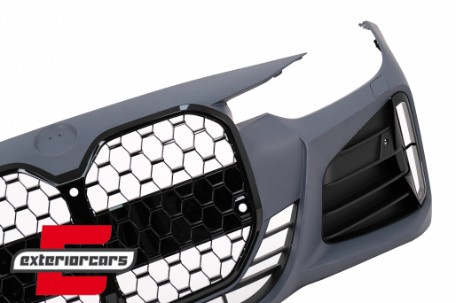 Prednji branik pretvorba u G80 M3 dizajn (piano crna) / BMW serije 3 F30 F31 (2011-2018), FBBMF30M3NLB
