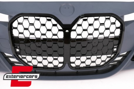 Prednji branik pretvorba u G80 M3 dizajn (piano crna) / BMW serije 3 F30 F31 (2011-2018), FBBMF30M3NLB