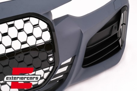 Prednji branik pretvorba u G80 M3 dizajn (piano crna) / BMW serije 3 F30 F31 (2011-2018), FBBMF30M3NLB