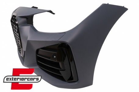 Prednji branik pretvorba u G80 M3 dizajn (piano crna) / BMW serije 3 F30 F31 (2011-2018), FBBMF30M3NLB