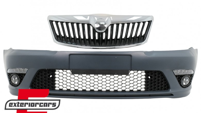 Prednji branik RS dizajn / Skoda Octavia II Mk2 1Z Facelift (2009-2013), ZPSK01