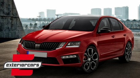 Prednji branik RS dizajn / Skoda Octavia III 5E Facelift (2017-2019), FBSKO3FRS