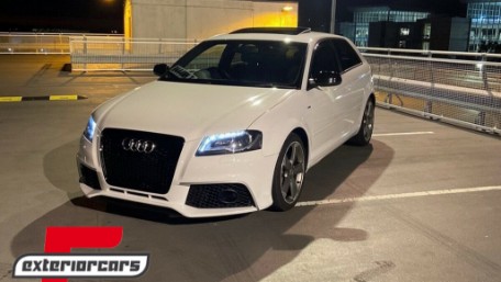 Prednji branik RS3 dizajn / Audi A3 8P Facelift Sportback Hatchback Cabrio (2009-2012), FBAUA38PFRS