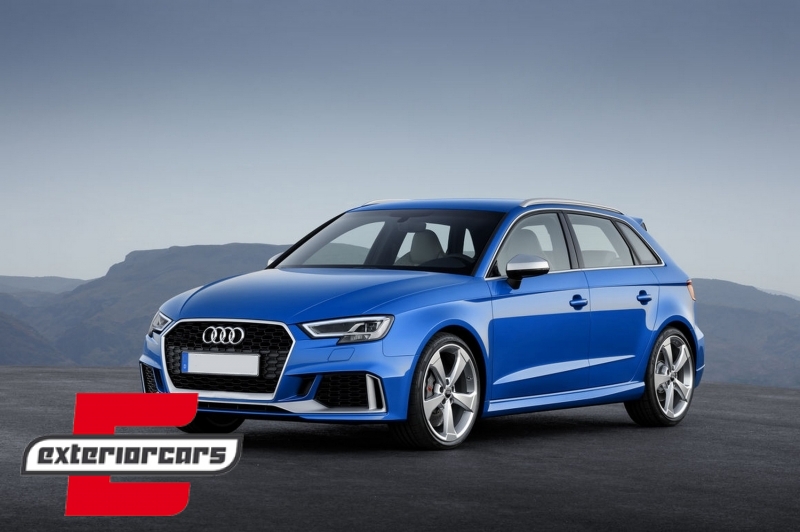 Prednji branik RS3 dizajn / Audi A3 8V Facelift (2016-2019) Hatchback Sportback, FBAUA38VFRS3H
