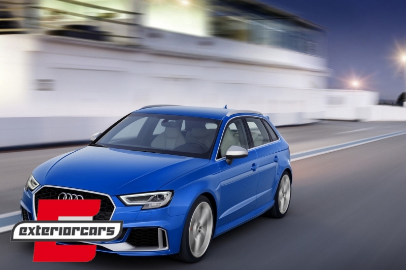 Prednji branik RS3 dizajn / Audi A3 8V Facelift (2016-2019) Hatchback Sportback, FBAUA38VFRS3H