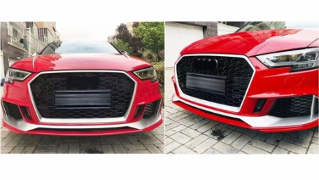 Prednji branik RS3 dizajn / Audi A3 8V Facelift (2016-2019) Limuzina Cabrio, FBAUA38VFRS3