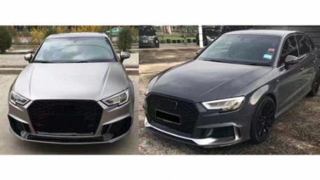 Prednji branik RS3 dizajn / Audi A3 8V Facelift (2016-2019) Limuzina Cabrio, FBAUA38VFRS3