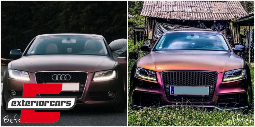 Prednji branik RS5 dizajn / Audi A5 8T (2007-2011), FBAUA58TRSD