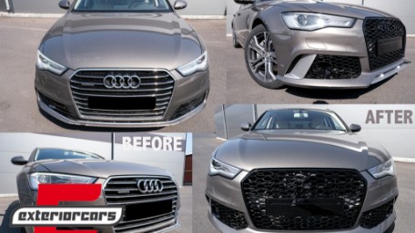 Prednji branik RS6 dizajn / Audi A6 C7 4G Facelift (2015-2018), ZPAU36