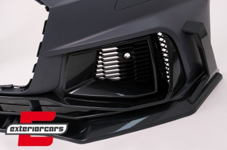 Prednji branik RS7 dizajn (carbon look) / Audi A7 4K8 (2018-), FBAUA74KRSCWH