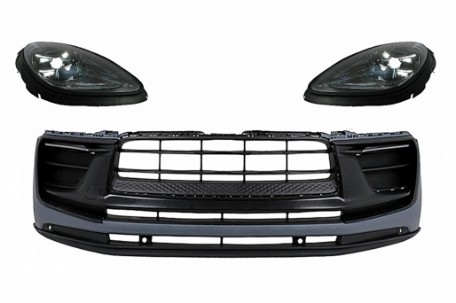 Prednji branik sa prednjim farovima za nadogradnju u GTS dizajn / Porsche Macan 95B (2014-2023), CBFPOMA95B