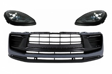 Prednji branik sa prednjim farovima za nadogradnju u GTS dizajn / Porsche Macan 95B (2014-2023), CBFPOMA95B