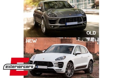 Prednji branik Turbo dizajn / Porsche Macan (2014-07.2018), FBPOMA