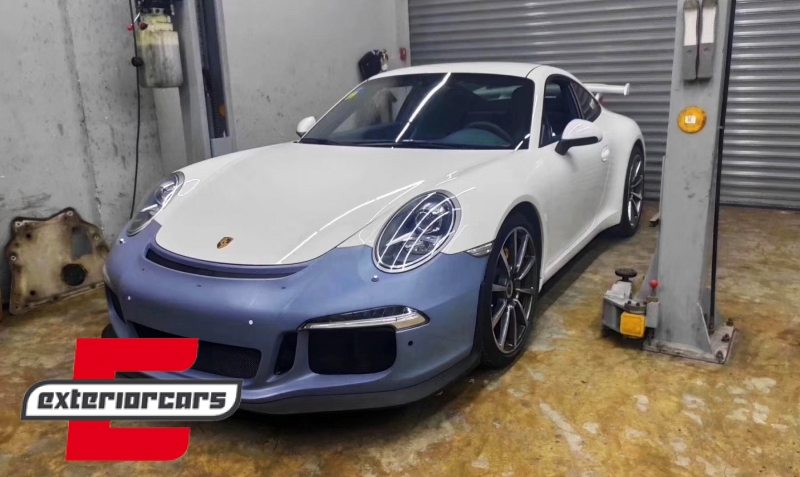 Prednji branik za pretvorbu u 991 GT3 dizajn / Porsche 911 997 (2005-2012), FBPO991GT3
