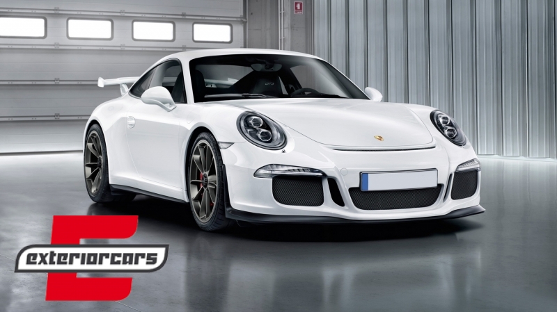 Prednji branik za pretvorbu u 991 GT3 dizajn / Porsche 911 997 (2005-2012), FBPO991GT3
