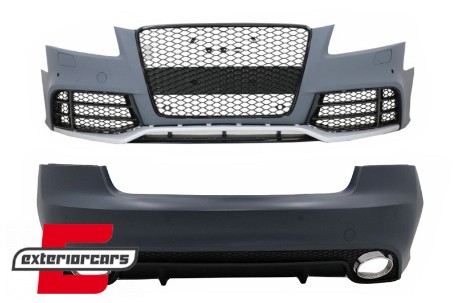 Prednji branik & zadnji branik RS5 dizajn / Audi A5 8T Coupe Cabrio (2007-2011), COFBAUA58TRSDRBTC
