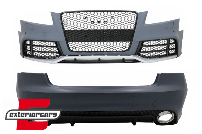 Prednji branik & zadnji branik RS5 dizajn / Audi A5 8T Coupe Cabrio (2007-2011), COFBAUA58TRSDRBTC