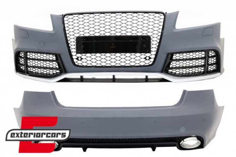 Prednji branik & zadnji branik RS5 dizajn / AUDI A5 8T Sportback (2007-2011), COCBAUA58T