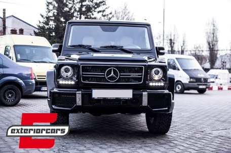 Prednji farovi Bi-Xenon look (chrome) / Mercedes G-klasa W463 (1989-2012), HLMBW463C