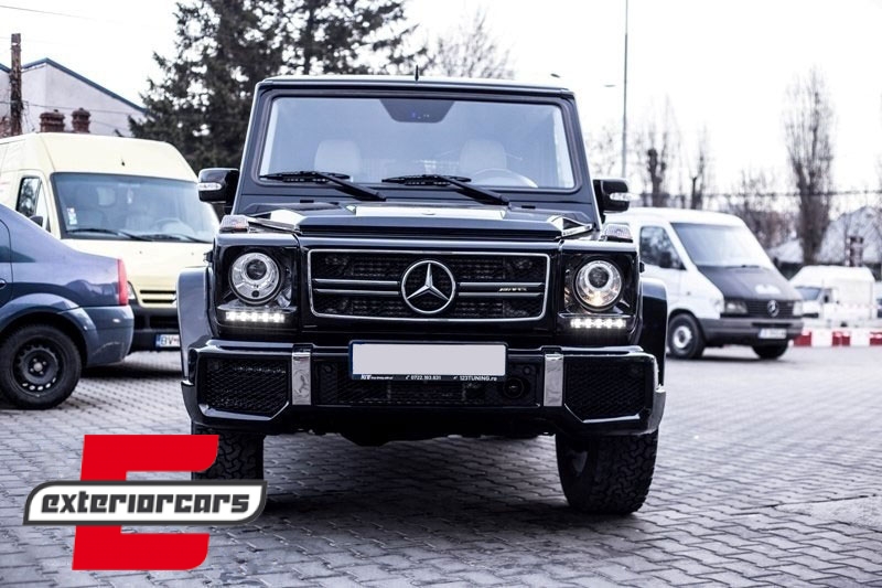 Prednji farovi Bi-Xenon look (chrome) / Mercedes G-klasa W463 (1989-2012), HLMBW463C