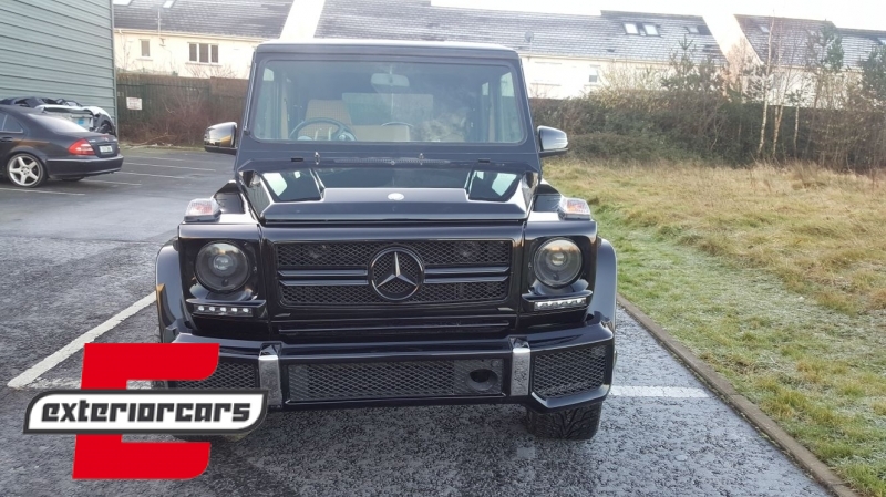 Prednji farovi Bi-Xenon look (crna) / Mercedes G-klasa W463 (1989-2012), HLMBW463B