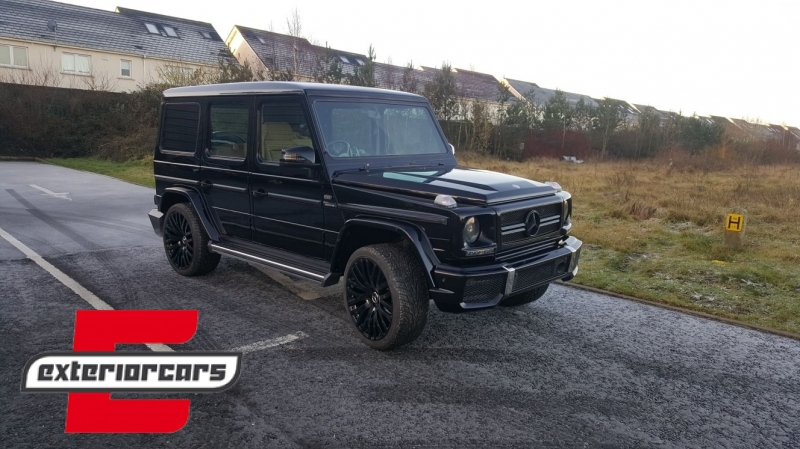 Prednji farovi Bi-Xenon look (crna) / Mercedes G-klasa W463 (1989-2012), HLMBW463B