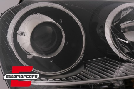 Prednji farovi GTI R32 Xenon look (chrome) / VW Golf 5 V Mk5 (2003-2007) Jetta (2005-2010), HLVWG5GTIC