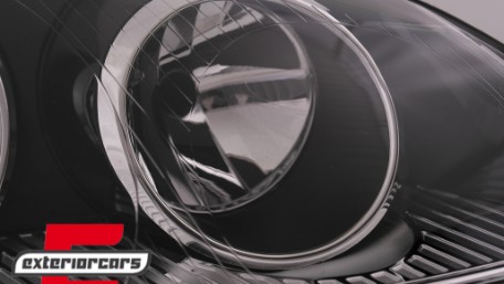 Prednji farovi GTI R32 Xenon look (chrome) / VW Golf 5 V Mk5 (2003-2007) Jetta (2005-2010), HLVWG5GTIC