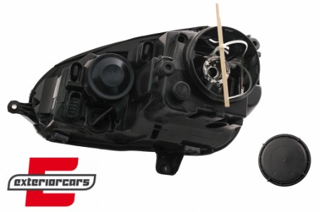 Prednji farovi GTI R32 Xenon look (chrome) / VW Golf 5 V Mk5 (2003-2007) Jetta (2005-2010), HLVWG5GTIC