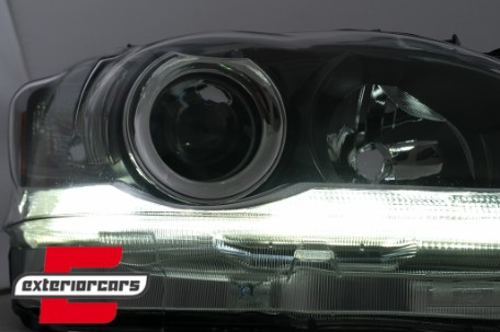Prednji farovi LED DRL (crna) / Lexus CT ZWA10 (2010-2016), HLLXCT15