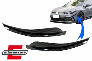 Prednji flapovi (carbon look) / VW Golf 8 Mk8 MQB GTI R-Line (2020-), FBFOBG8GTI